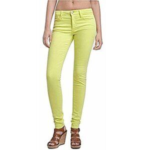 Joe's Jeans Ultra Slim Fit in Lemon Lime - Size 27